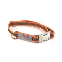 Bende Collare Sottile Gommato 20 mm 40-60 cm con Clip Metallica