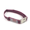 Bende Collare Sottile Gommato 20 mm 40-60 cm con Clip Metallica
