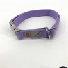 Bende Collare Sottile Gommato 20 mm 40-60 cm con Clip Metallica