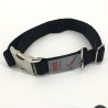 Bende Collare Sottile Gommato 20 mm 40-60 cm con Clip Metallica