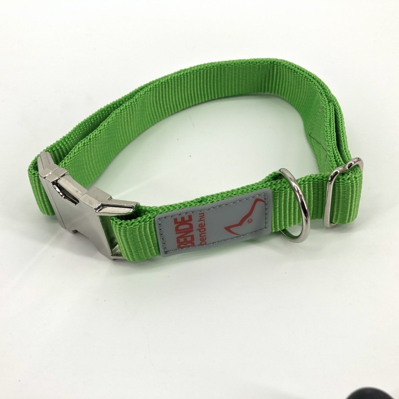 Bende Collare Sintetico Tessuto 25 mm 40-60 cm con Clip Metallica