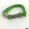 Bende Collare Sintetico Tessuto 25 mm 40-60 cm con Clip Metallica